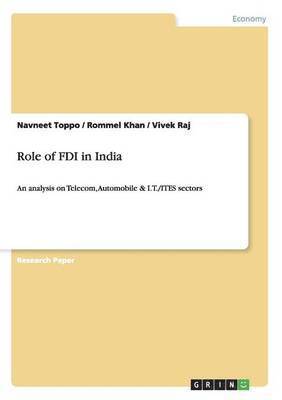 bokomslag Role of FDI in India