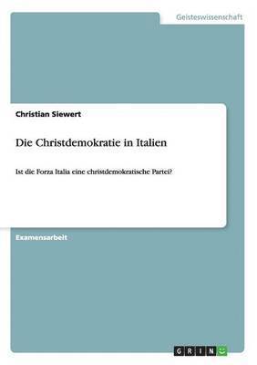 Die Christdemokratie in Italien 1