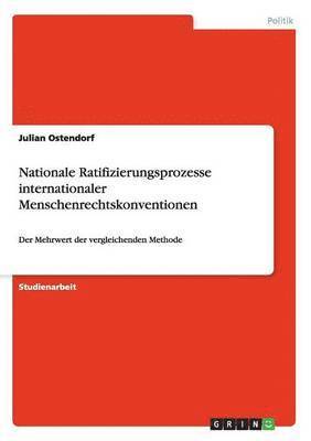 bokomslag Nationale Ratifizierungsprozesse Internationaler Menschenrechtskonventionen