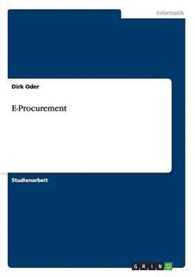 bokomslag E-Procurement