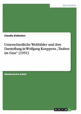 bokomslag Unterschiedliche Weltbilder Und Ihre Darstellung in Wolfgang Koeppens 'Tauben Im Gras' (1951)