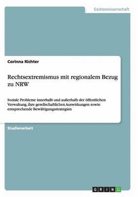 bokomslag Rechtsextremismus mit regionalem Bezug zu NRW