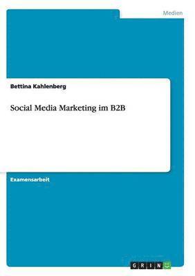 bokomslag Social Media Marketing im B2B