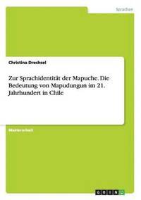 bokomslag Zur Sprachidentität der Mapuche. Die Bedeutung von Mapudungun im 21. Jahrhundert in Chile