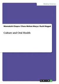 bokomslag Culture and Oral Health