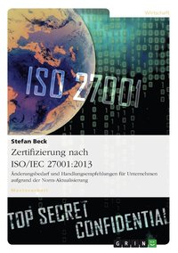 bokomslag Zertifizierung nach ISO/IEC 27001
