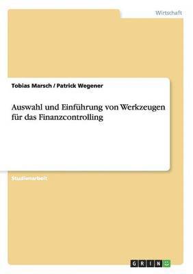 bokomslag Auswahl und Einfhrung von Werkzeugen fr das Finanzcontrolling