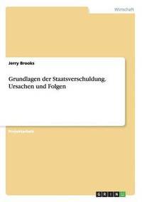 bokomslag Grundlagen der Staatsverschuldung. Ursachen und Folgen