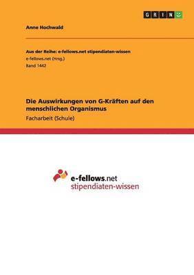 bokomslag Auswirkungen von G-Kräften auf den menschlichen Organismus