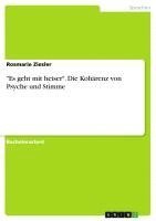 bokomslag -Es Geht Mit Heiser-. Die Koharenz Von Psyche Und Stimme