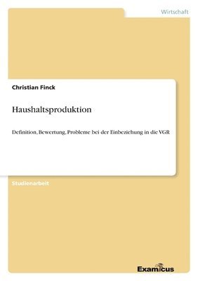 Haushaltsproduktion 1