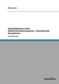 bokomslag Haushaltskonomische Selbstinformationssysteme - Internationale Perspektiven