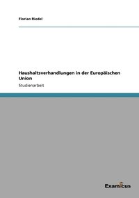 bokomslag Haushaltsverhandlungen in der Europäischen Union