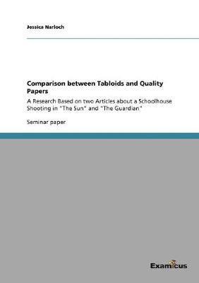 bokomslag Comparison between Tabloids and Quality Papers