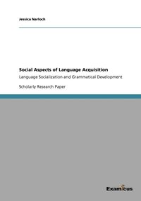 bokomslag Social Aspects of Language Acquisition