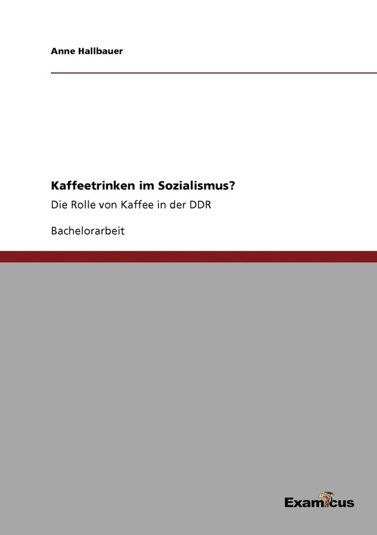 Kaffeetrinken im Sozialismus? 1