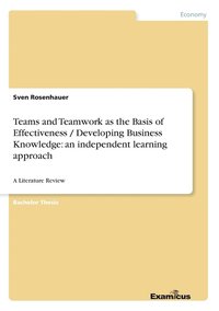 bokomslag Teams and Teamwork as the Basis of Effectiveness / Developing Business Knowledge