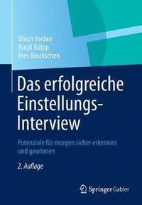 bokomslag Das erfolgreiche Einstellungs-Interview