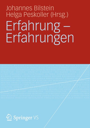 bokomslag Erfahrung - Erfahrungen