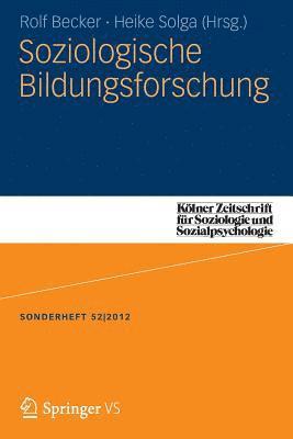 Soziologische Bildungsforschung 1