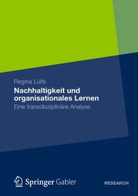 bokomslag Nachhaltigkeit und organisationales Lernen