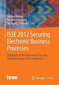 bokomslag ISSE 2012  Securing Electronic Business Processes