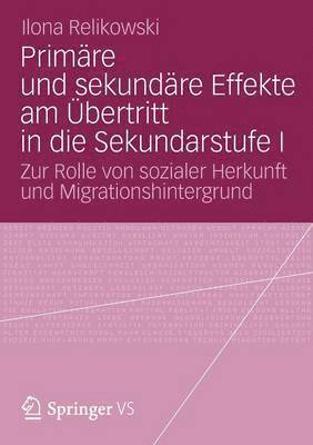 bokomslag Primre und sekundre Effekte am bertritt in die Sekundarstufe I