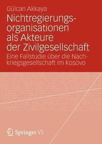 bokomslag Nichtregierungsorganisationen als Akteure der Zivilgesellschaft