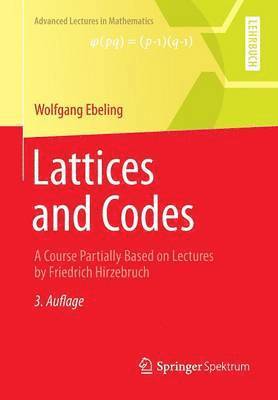 Lattices and Codes 1
