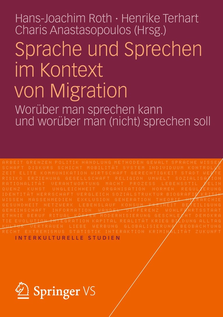 Sprache und Sprechen im Kontext von Migration 1