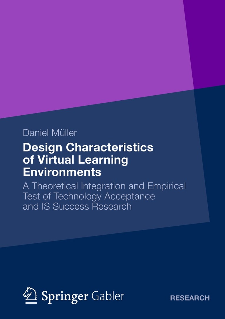 Daniel Müller, Daniel M. Ller, Daniel Muller - Design Characteristics of Virtual Learning Environments, Häftad