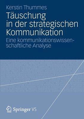 bokomslag Tuschung in der strategischen Kommunikation