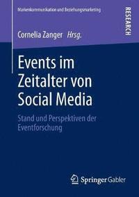 bokomslag Events im Zeitalter von Social Media