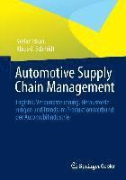 bokomslag Automotive Supply Chain Management