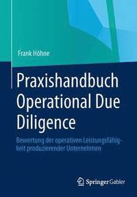 bokomslag Praxishandbuch Operational Due Diligence