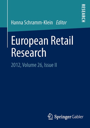 Hanna Schramm-Klein - European Retail Research, Häftad