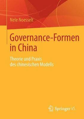 bokomslag Governance-Formen in China