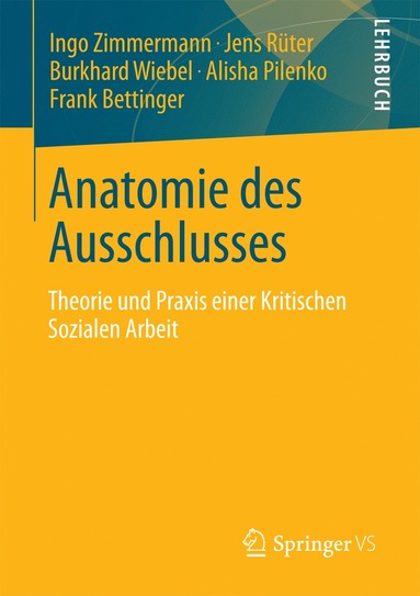 bokomslag Anatomie des Ausschlusses