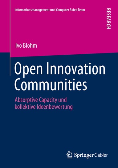 Ivo Blohm - Open Innovation Communities, Häftad