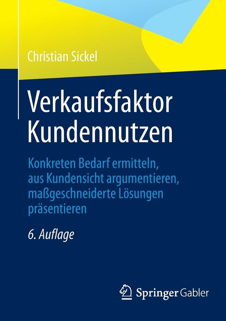 Verkaufsfaktor Kundennutzen 1