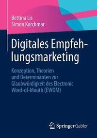 bokomslag Digitales Empfehlungsmarketing