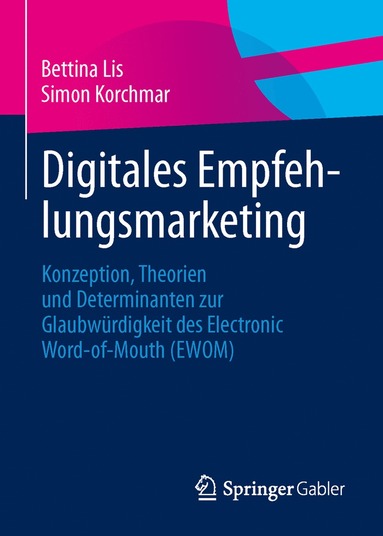 bokomslag Digitales Empfehlungsmarketing