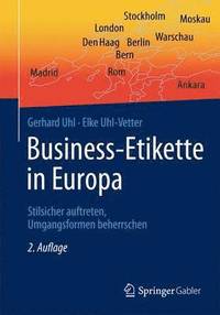 bokomslag Business-Etikette in Europa