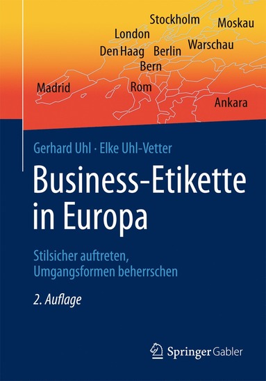 bokomslag Business-Etikette in Europa