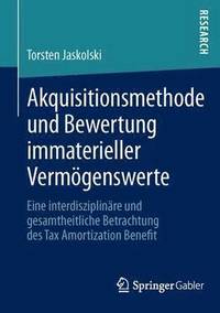 bokomslag Akquisitionsmethode und Bewertung immaterieller Vermgenswerte