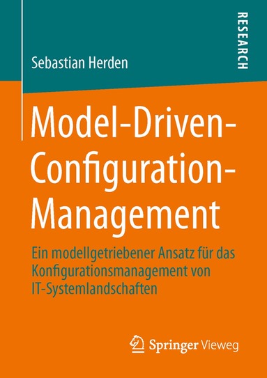 Sebastian Herden - Model-Driven-Configuration-Management, Häftad