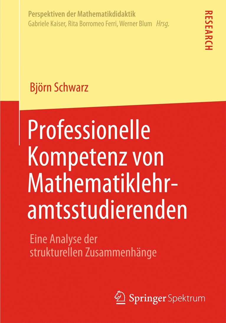 Professionelle Kompetenz von Mathematiklehramtsstudierenden 1