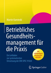 bokomslag Betriebliches Gesundheitsmanagement für die Praxis