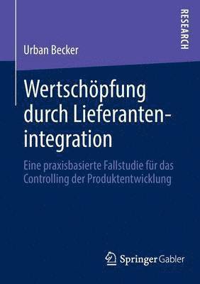 bokomslag Wertschpfung durch Lieferantenintegration