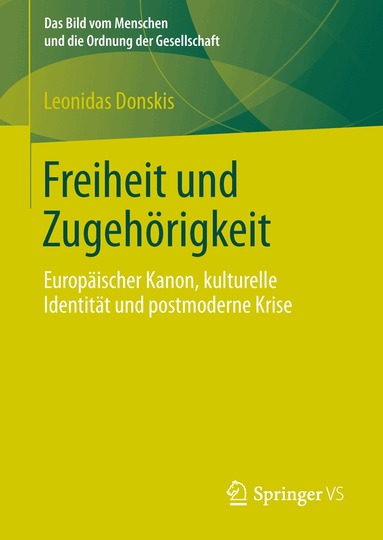 Leonidas Donskis, Christoph Böhr - Freiheit und Zugehörigkeit, Inbunden